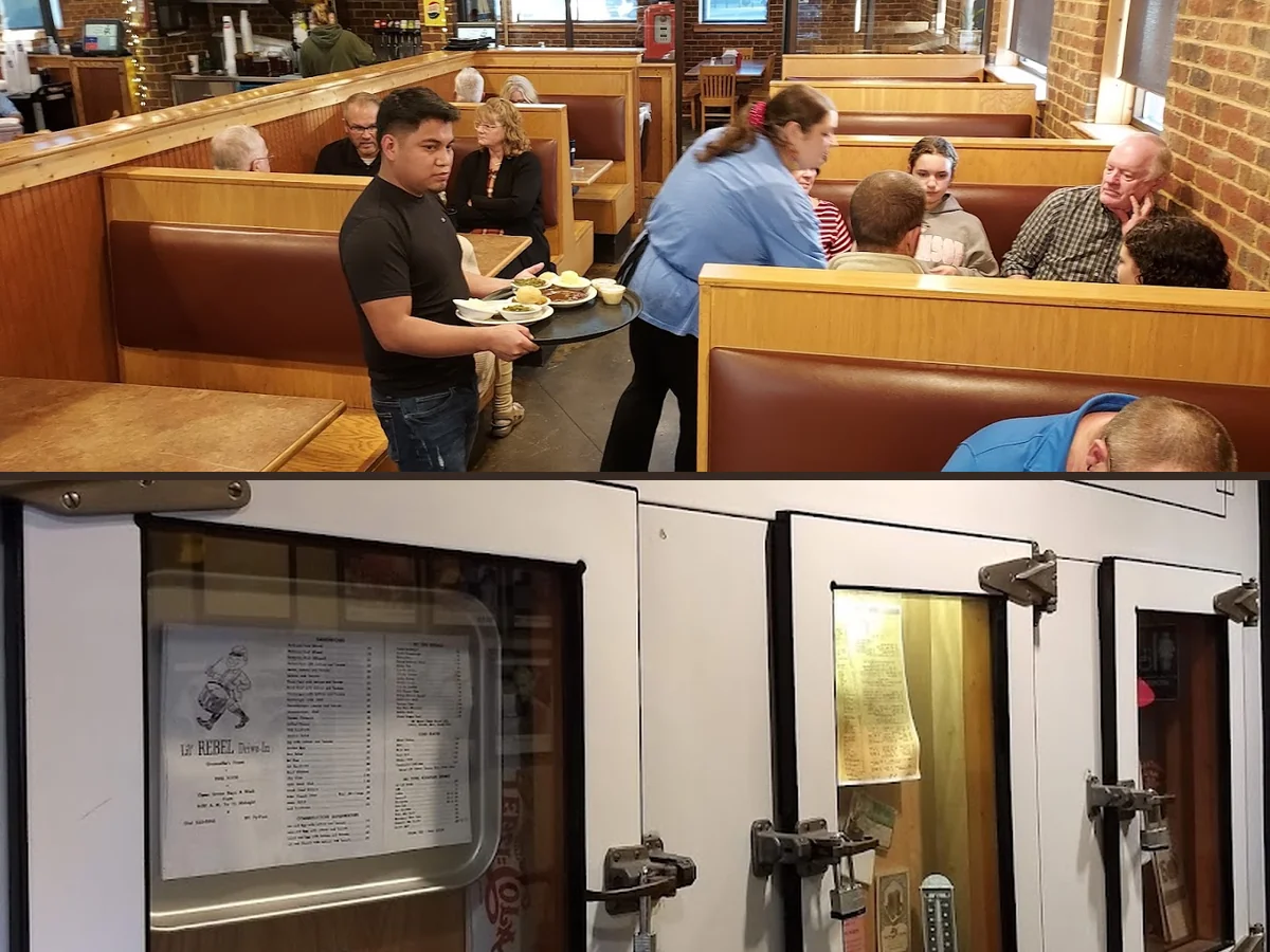 Family restaurant interior with warm, everyday seating.